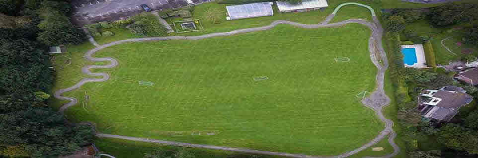 Aerial View of MTB Trail